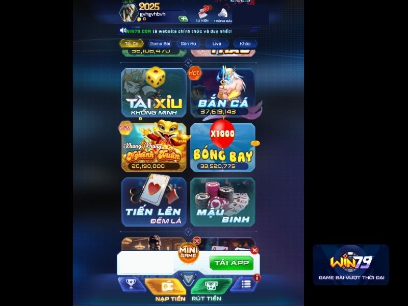Cổng game Win79 được yêu thích tại Việt Nam