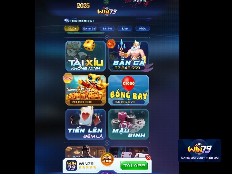 Vì sao nên tải app Win79